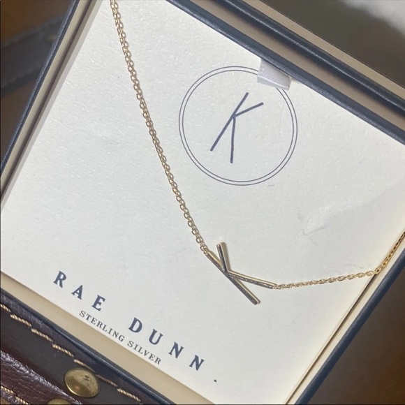 Rae Dunn K Initial Necklace | Poshmark